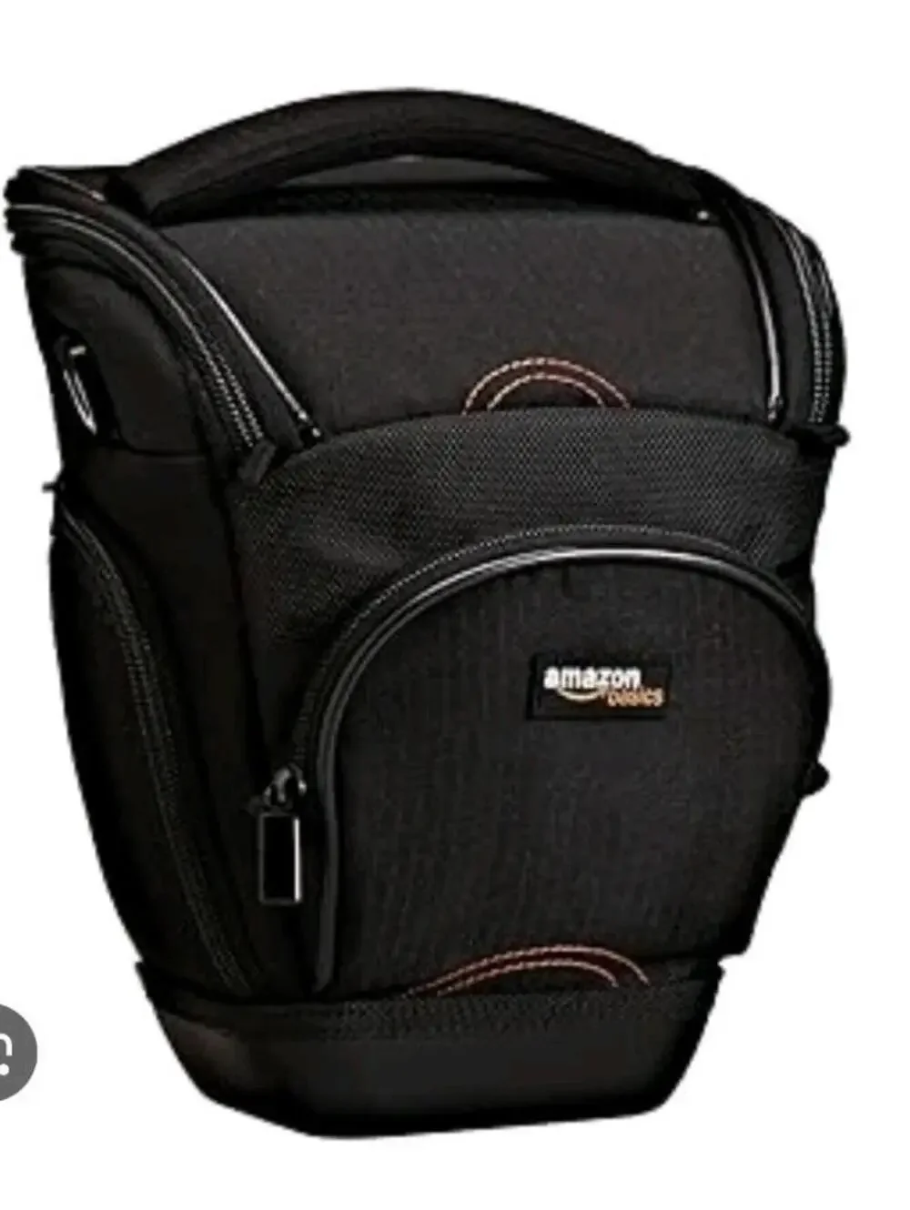 AMAZON BASICS Compact Black DSLR Camera Bag